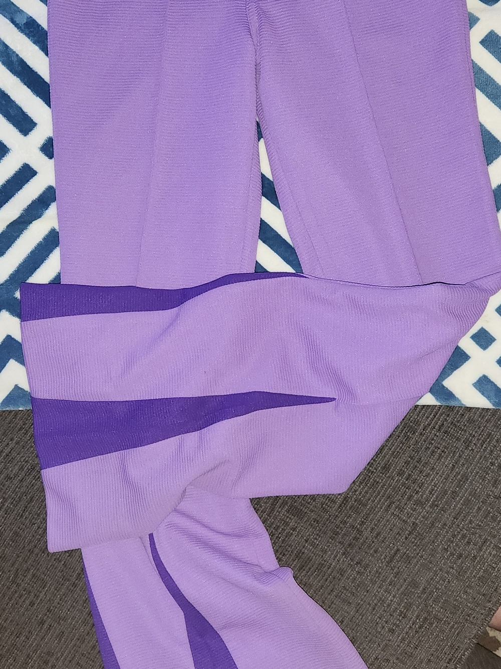 VTG Women's Lavender Purple Bellbottoms